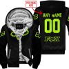 MOTOCROSS  -  LIMITED EDITION  -  FOX RACING  -  NEON V1 - FLEECE ZIP HOODIE