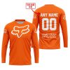 MOTOCROSS  -  LIMITED EDITION  -  FOX RACING  -  ORANGE - JERSEY