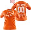 MOTOCROSS  -  LIMITED EDITION  -  FOX RACING  -  ORANGE - T-SHIRT