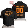 MOTOCROSS  -  LIMITED EDITION  -  FOX RACING  -  ORANGE V1 - POLO SHIRT
