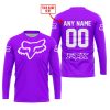 MOTOCROSS  -  LIMITED EDITION  -  FOX RACING  -  PURPLE - JERSEY