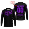MOTOCROSS  -  LIMITED EDITION  -  FOX RACING  -  PURPLE V1 - JERSEY