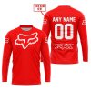 MOTOCROSS  -  LIMITED EDITION  -  FOX RACING  -  RED - JERSEY
