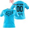 MOTOCROSS  -  LIMITED EDITION  -  FOX RACING  -  SKY BLUE - T-SHIRT