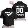 MOTOCROSS  -  LIMITED EDITION  -  FXR  -  BLACK - POLO SHIRT