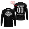 MOTOCROSS  -  LIMITED EDITION  -  HARLEY-DAVIDSON  -  BLACK - JERSEY