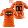 MOTOCROSS  -  LIMITED EDITION  -  HARLEY-DAVIDSON  -  ORANGE - T-SHIRT