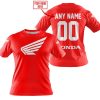 MOTOCROSS  -  LIMITED EDITION  -  HONDA  -  RED - T-SHIRT