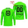 MOTOCROSS  -  LIMITED EDITION  -  HUSQVARNA  -  GREEN - JERSEY