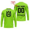 MOTOCROSS  -  LIMITED EDITION  -  HUSQVARNA  -  GREEN 1 - JERSEY