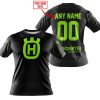 MOTOCROSS  -  LIMITED EDITION  -  HUSQVARNA  -  GREEN 1 V1 -T-SHIRT
