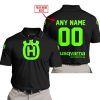 MOTOCROSS  -  LIMITED EDITION  -  HUSQVARNA  -  GREEN V1 - POLO SHIRT
