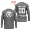 MOTOCROSS  -  LIMITED EDITION  -  HUSQVARNA  -  GREY - JERSEY