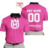 MOTOCROSS  -  LIMITED EDITION  -  HUSQVARNA  -  PINK 1 - POLO SHIRT