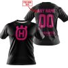 MOTOCROSS  -  LIMITED EDITION  -  HUSQVARNA  -  PINK 1 V1 - T-SHIRT