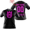 MOTOCROSS  -  LIMITED EDITION  -  HUSQVARNA  -  PINK V1 - T-SHIRT