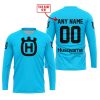 MOTOCROSS  -  LIMITED EDITION  -  HUSQVARNA  -  SKY BLUE - JERSEY