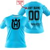 MOTOCROSS  -  LIMITED EDITION  -  HUSQVARNA  -  SKY BLUE - T-SHIRT