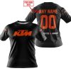 MOTOCROSS  -  LIMITED EDITION  -  KTM  -  BLACK - T-SHIRT