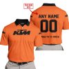 MOTOCROSS  -  LIMITED EDITION  -  KTM  -  ORANGE - POLO SHIRT