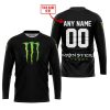 MOTOCROSS  -  LIMITED EDITION  -  MONSTER  -  BLACK - JERSEY