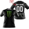 MOTOCROSS  -  LIMITED EDITION  -  MONSTER  -  BLACK - T-SHIRT
