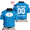 MOTOCROSS  -  LIMITED EDITION  -  POLARIS  -  BLUE - POLO SHIRT