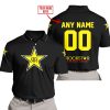 MOTOCROSS  -  LIMITED EDITION  -  ROCKSTAR  -  BLACK - POLO SHIRT
