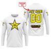 MOTOCROSS  -  LIMITED EDITION  -  ROCKSTAR  -  WHITE - JERSEY