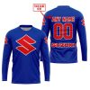 MOTOCROSS  -  LIMITED EDITION  -  SUZUKI  -  BLUE - JERSEY
