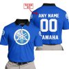 MOTOCROSS  -  LIMITED EDITION  -  YAMAHA  -  BLUE - POLO SHIRT