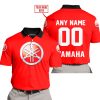 MOTOCROSS  -  LIMITED EDITION  -  YAMAHA  -  RED - POLO SHIRT