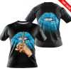 SHUT THE FNCK UP  -  ALPINESTARS  -  SKY BLUE - T-SHIRT
