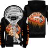 SHUT THE FNCK UP  -  CAN AM  -  ORANGE - FLEECE ZIP HOODIE