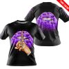 SHUT THE FNCK UP  -  FLY RACING  -  PURPLE - T-SHIRT