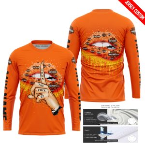 SHUT THE FNCK UP  -  HARLEY-DAVIDSON  -  ORANGE - JERSEY