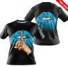SHUT THE FNCK UP  -  HUSQVARNA  -  SKY BLUE - T-SHIRT