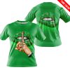 SHUT THE FNCK UP  -  MONSTER  -  GREEN - T-SHIRT