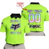 ZERO FOX GIVEN  -  LIMITED EDITION  -  FOX RACING  -  GREEN 1 - POLO SHIRT