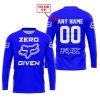 ZERO FOX GIVEN  -  LIMITED EDITION  -  FOX RACING  -  BLUE - JERSEY