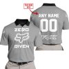 ZERO FOX GIVEN  -  LIMITED EDITION  -  FOX RACING  -  GREY - POLO SHIRT