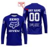 ZERO FOX GIVEN  -  LIMITED EDITION  -  FOX RACING  -  NAVY - JERSEY