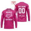 ZERO FOX GIVEN  -  LIMITED EDITION  -  FOX RACING  -  PINK 1 - JERSEY