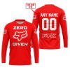 ZERO FOX GIVEN  -  LIMITED EDITION  -  FOX RACING  -  RED - JERSEY