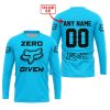 ZERO FOX GIVEN  -  LIMITED EDITION  -  FOX RACING  -  SKY BLUE - JERSEY