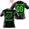 ZERO FOX GIVEN  -  LIMITED EDITION  -  FOX RACING  -  GREEN V1 - T-SHIRT