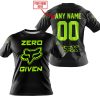ZERO FOX GIVEN  -  LIMITED EDITION  -  FOX RACING  -  NEON V1 - T-SHIRT