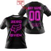 ZERO FOX GIVEN  -  LIMITED EDITION  -  FOX RACING  -  PINK V1 - T-SHIRT