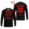 ZERO FOX GIVEN  -  LIMITED EDITION  -  FOX RACING  -  RED V1 - JERSEY