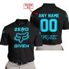 ZERO FOX GIVEN  -  LIMITED EDITION  -  FOX RACING  -  SKY BLUE V1 - POLO SHIRT